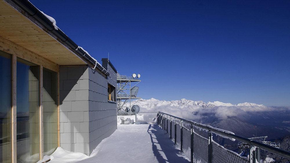 Venet Gipfelhuette Hotel Zams Exterior foto