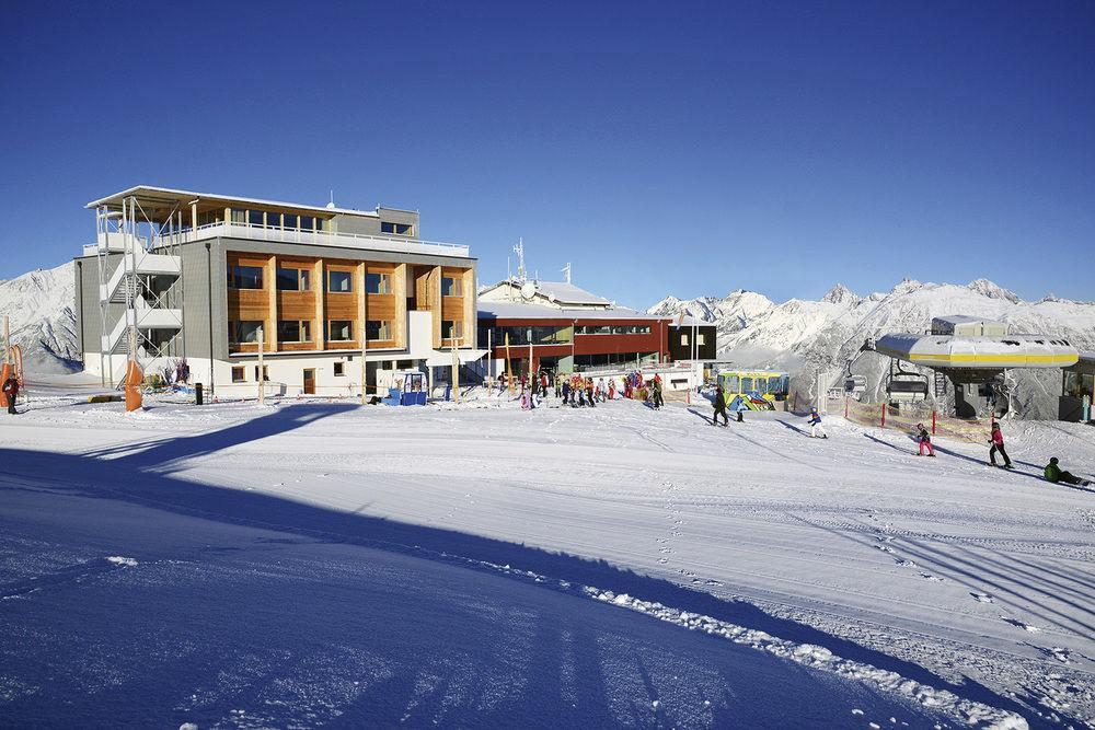 Venet Gipfelhuette Hotel Zams Exterior foto
